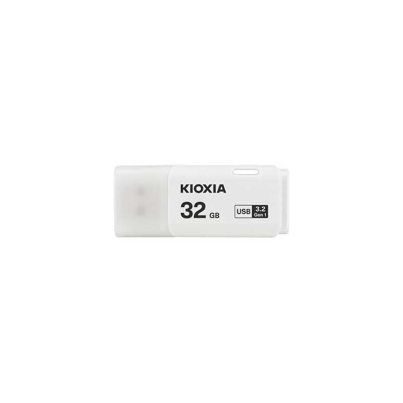 KIOXIA 32GB TransMemory U301 USB 3.2 Gen 1 Flash Drive - White