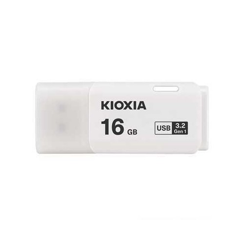 KIOXIA 16GB TransMemory U301 USB 3.2 Gen 1 Flash Drive - White
