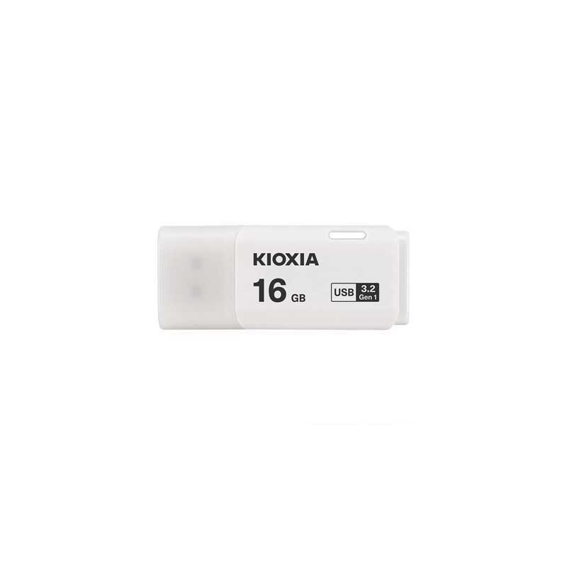 KIOXIA 16GB TransMemory U301 USB 3.2 Gen 1 Flash Drive - White